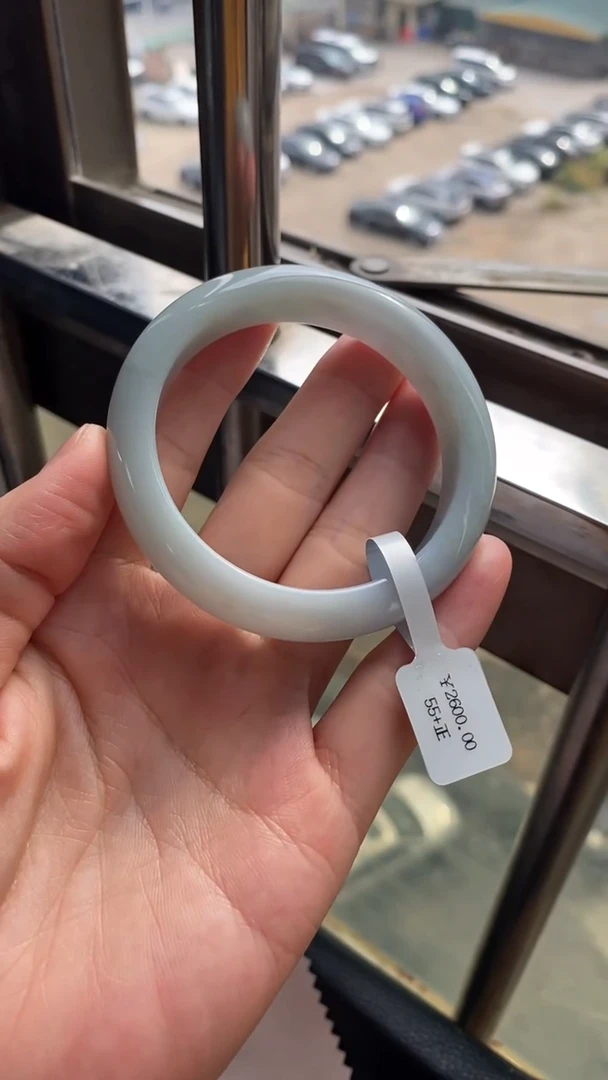 未镶嵌手镯翡翠//20254640  55正圈