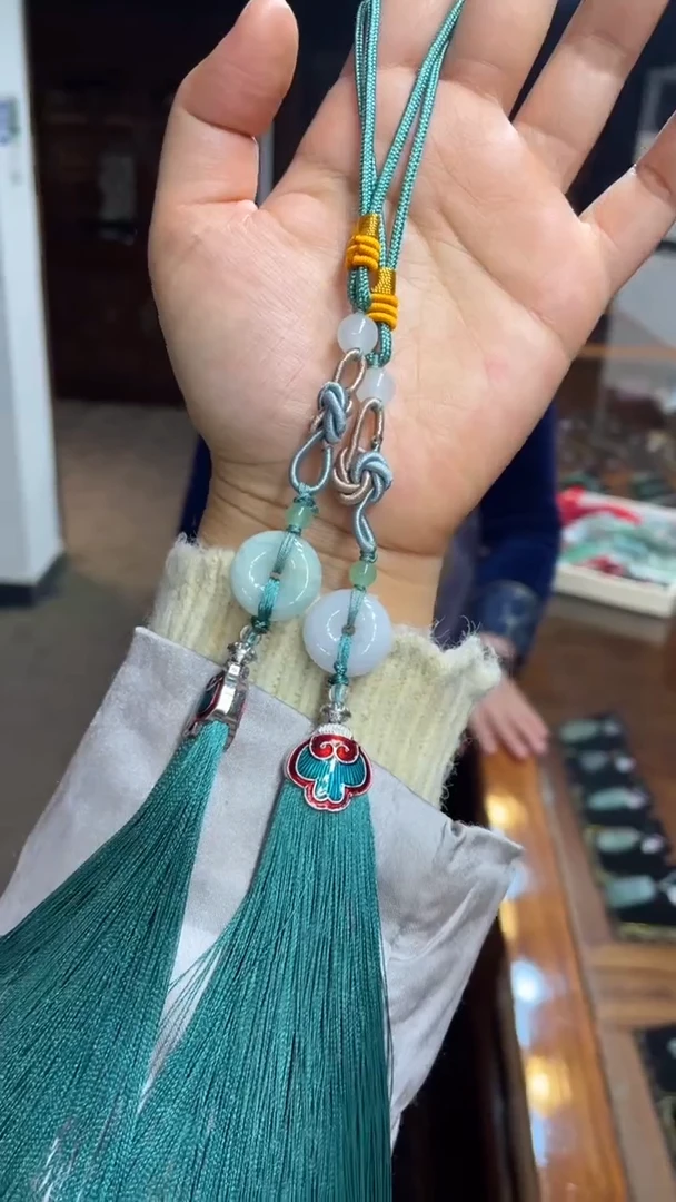 吊坠(不含链)未镶嵌翡翠平安扣挂件