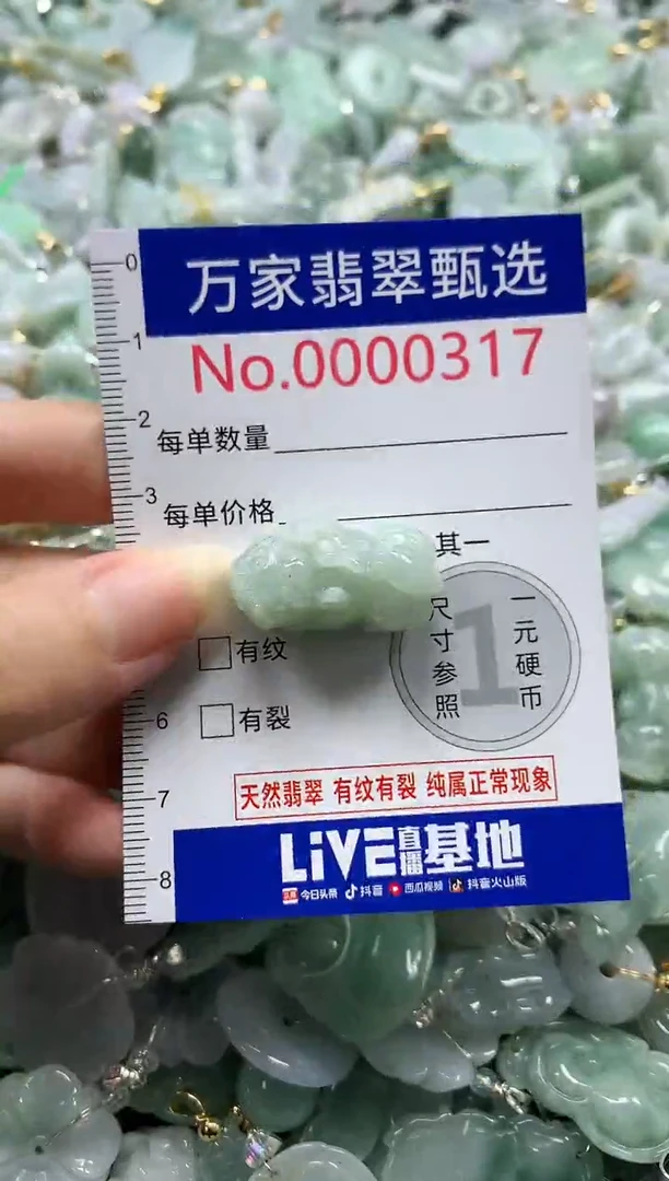 吊坠(不含链)未镶嵌翡翠0317