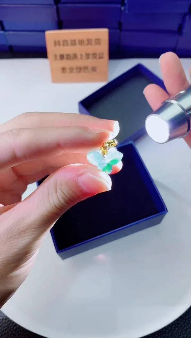 翡翠未镶嵌颈饰11111`