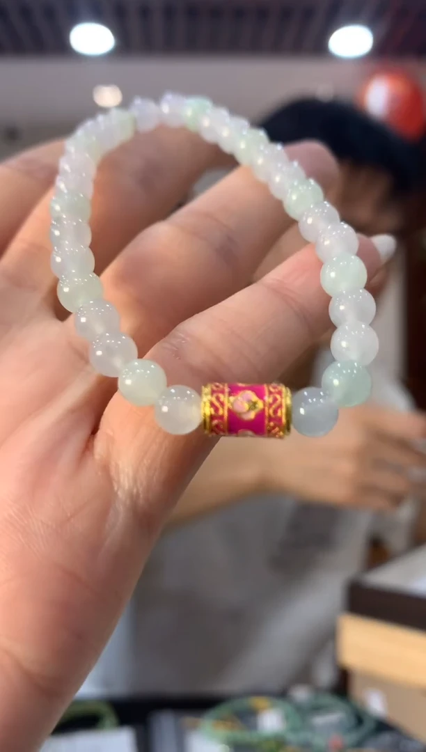 未镶嵌手串翡翠手串