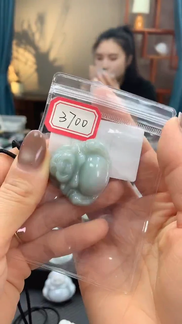 颈饰未镶嵌翡翠佛公3700