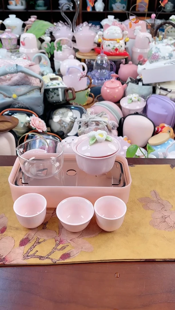 【闪购商品】瓷片茶具：库存仅剩1件