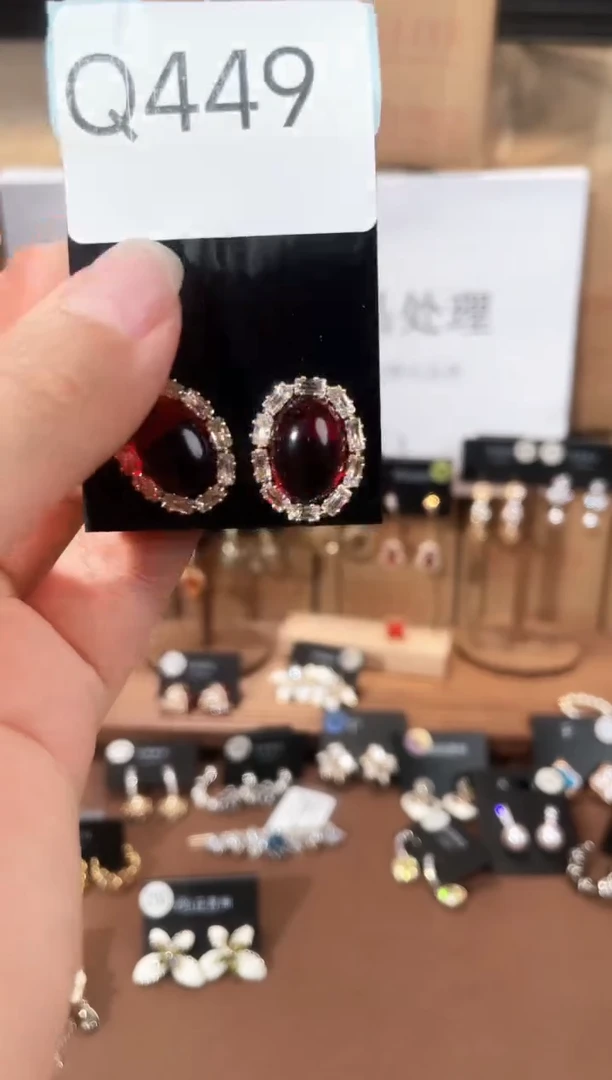 合金925银锆石Q449