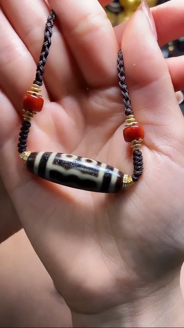 未镶嵌项链玛瑙/玉髓（覆膜）条纹玛瑙