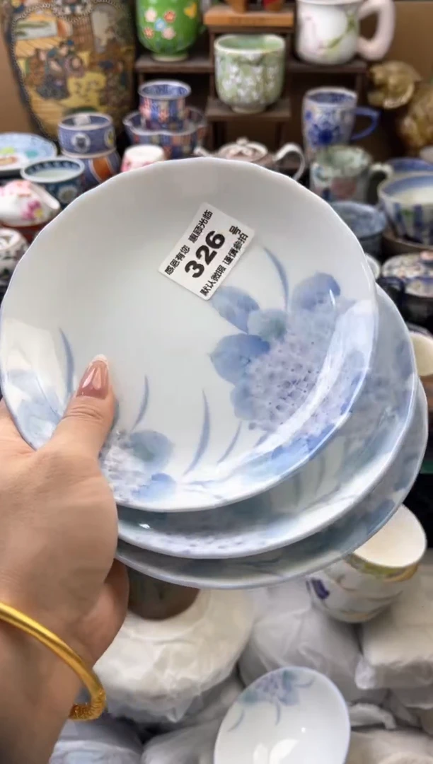瓷片语*?326号六六工艺品瓷器