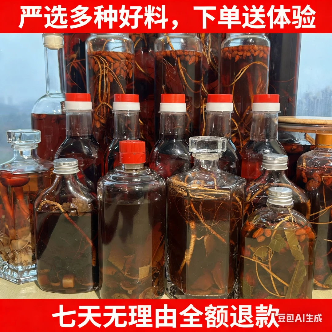 苗氐本草山货泡好的酒泡制酒