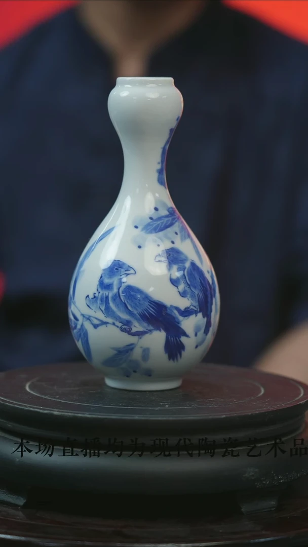 摆件瓷博会-王林官窑瓷画院384