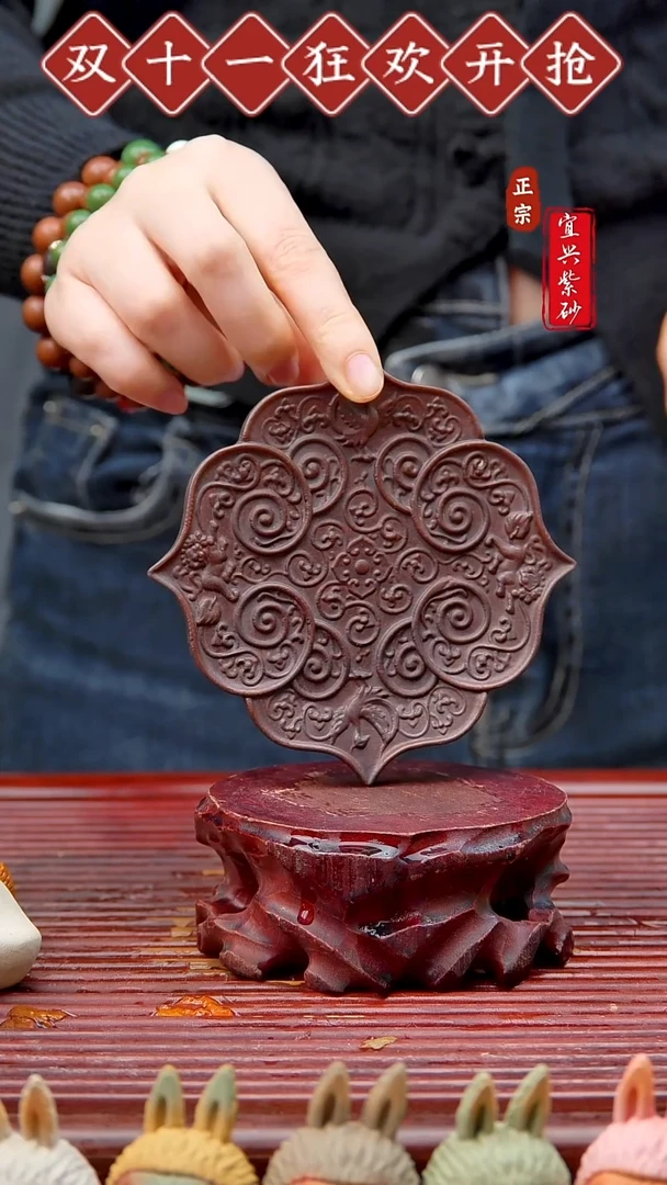 紫砂茶宠宜兴紫砂茶宠摆件