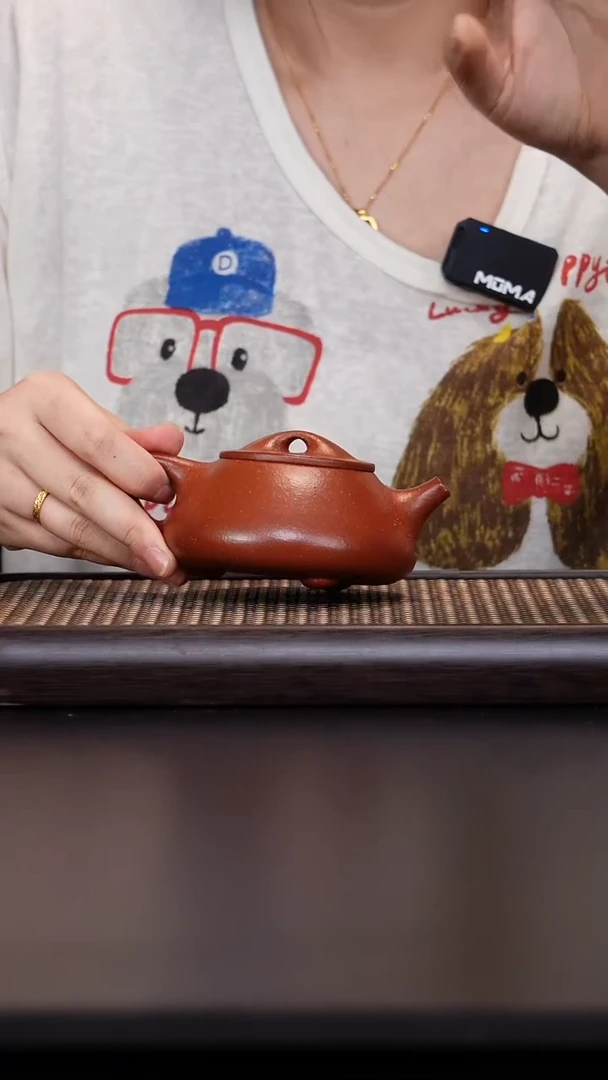 茶壶紫砂宜兴原矿紫砂@@石瓢