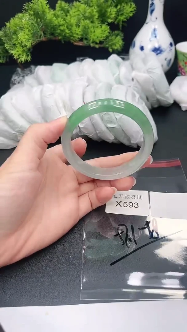 未镶嵌手镯翡翠593