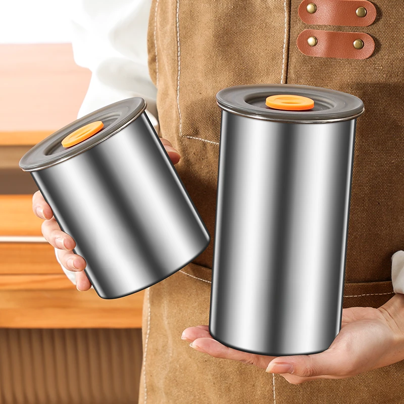 304不锈钢调料罐味盅猪油油罐商用罐子家用厨房带盖调料缸调料盒