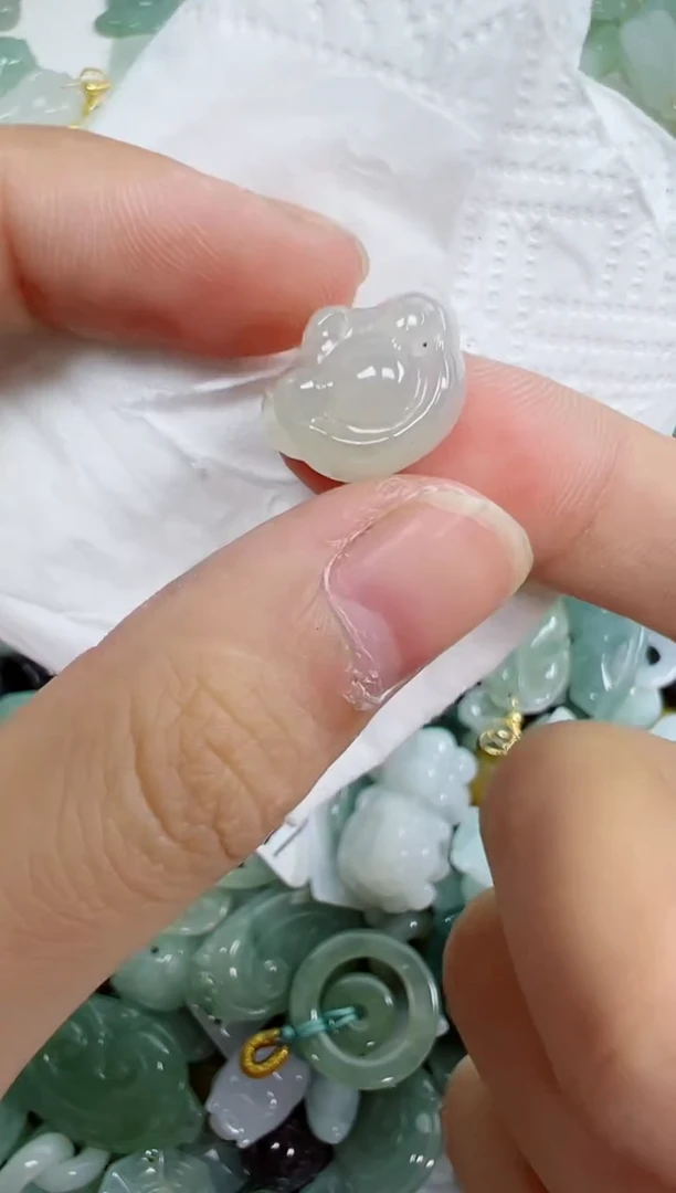 散珠翡翠331号链接，A货翡翠