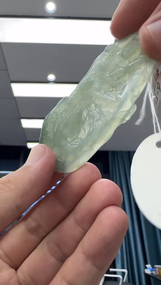 颈饰未镶嵌翡翠◕****￠天然翡翠A货孤品一件