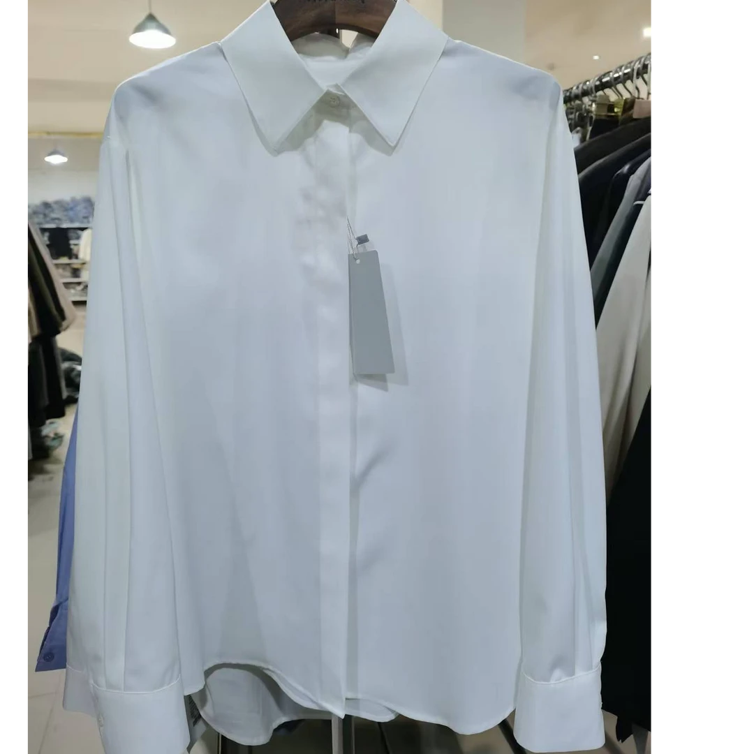 4043白色百搭衬衫