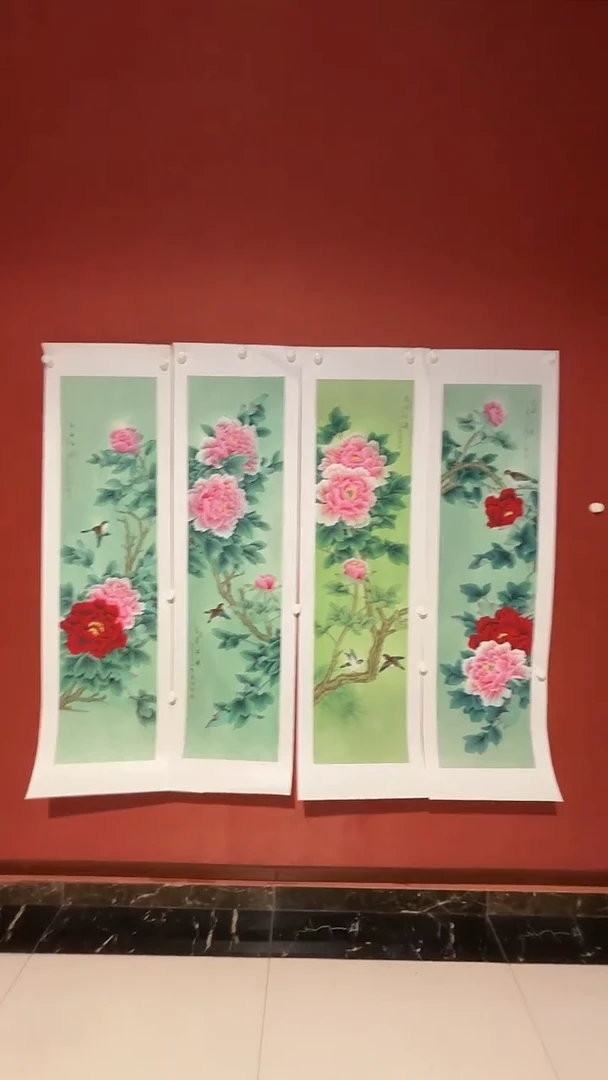 国画郭先生16平尺作品