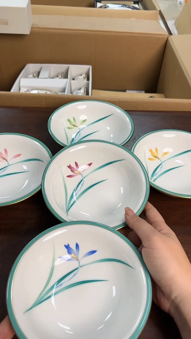 【闪购商品】香兰五钵瓷器瓷器瓷器瓷器瓷器