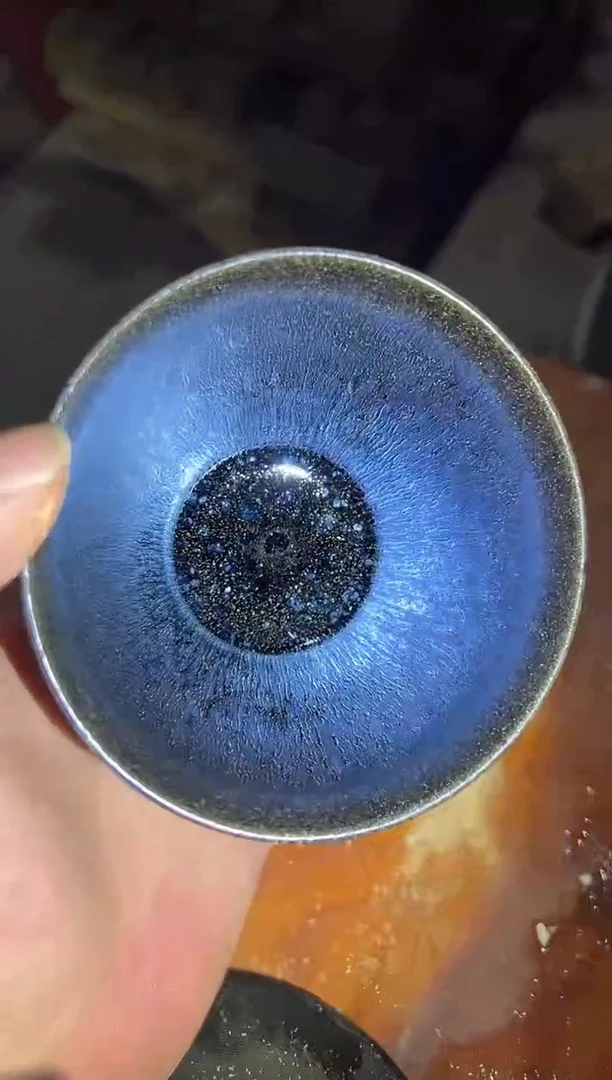 茶盏浮****n6柳宣堂开窑现场瑕宝6900