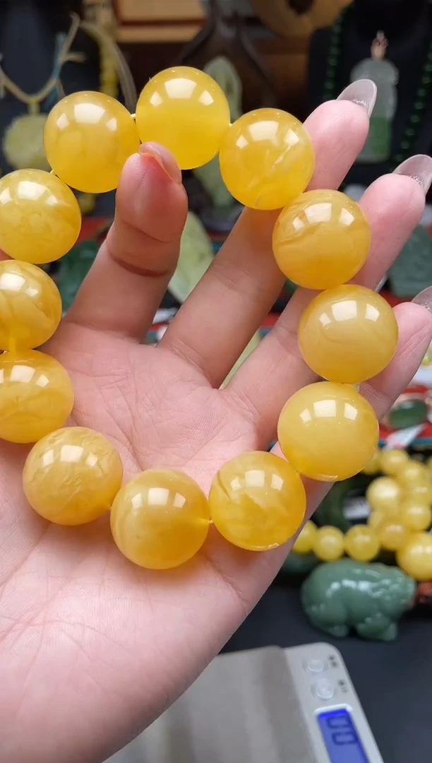 未镶嵌蜜蜡手串手串sm61
