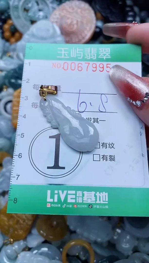 【闪购商品】翡翠颈饰未镶嵌闪购0067995