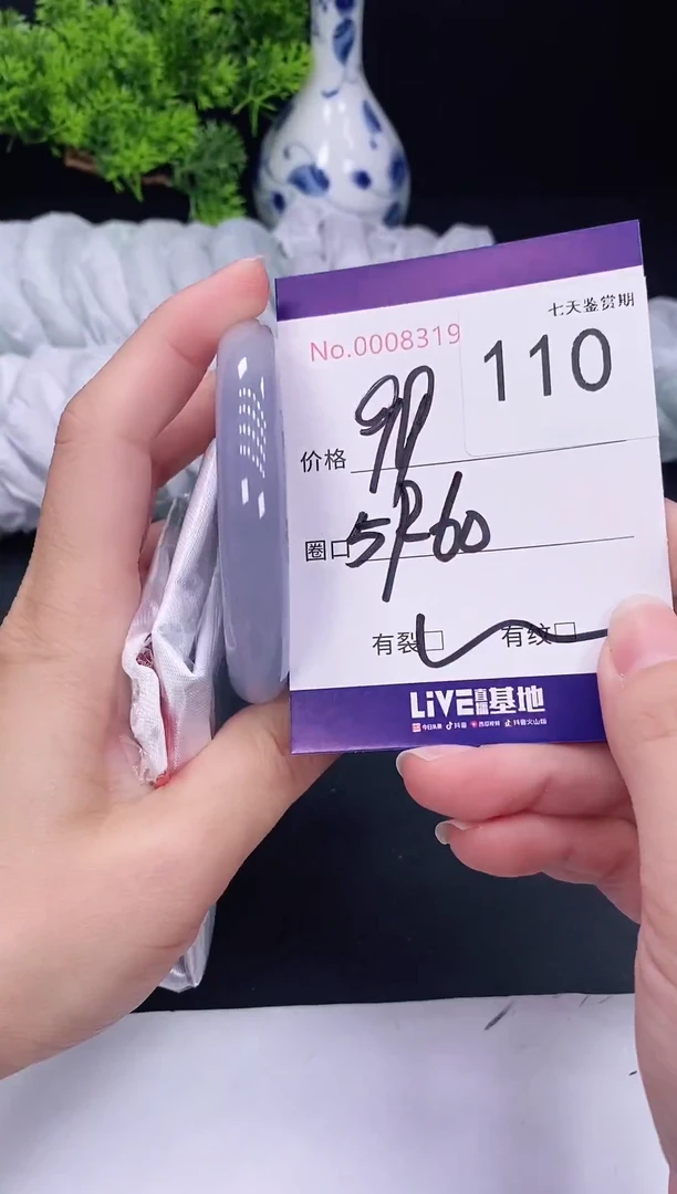 未镶嵌手镯翡翠110