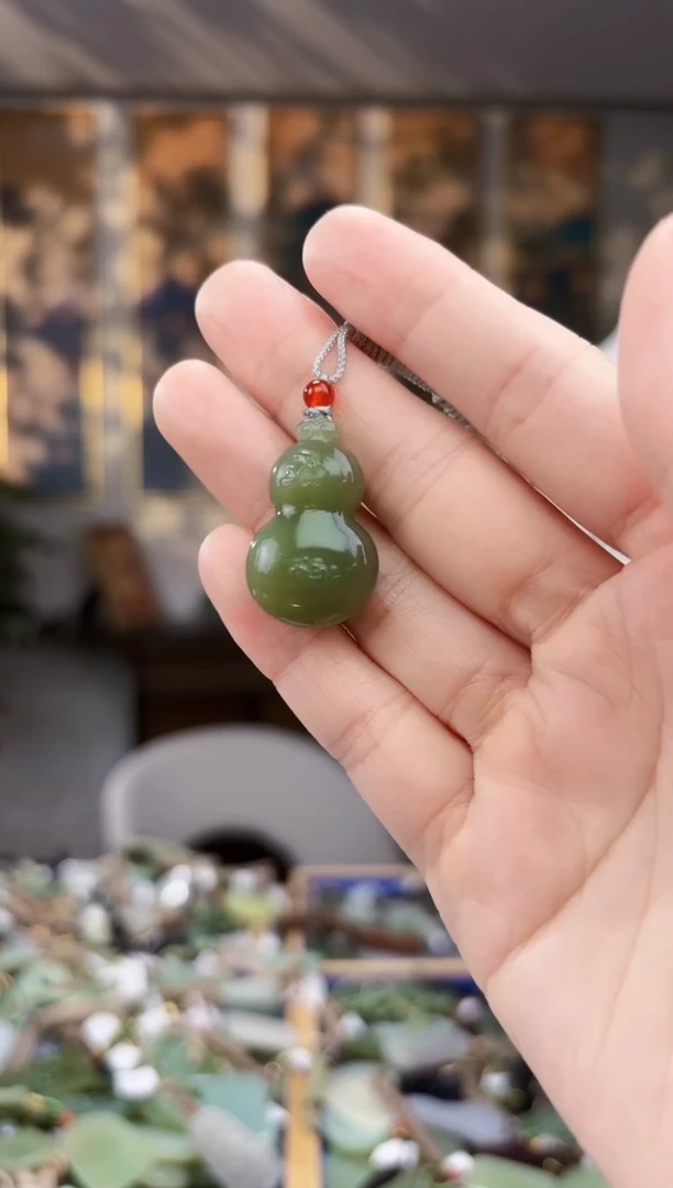 未镶嵌和田玉挂件拍一发一