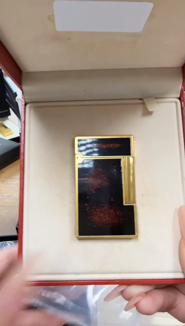 纯铜12 都家L2大号 黑洒金