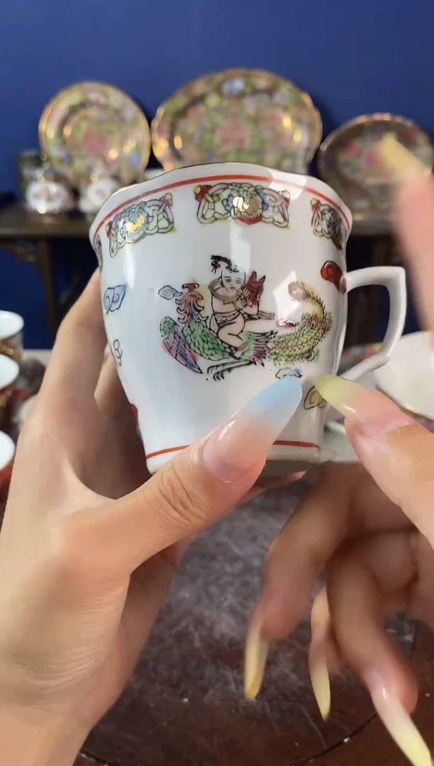 摆件微瑕慎拍景德镇窑老厂瓷器
