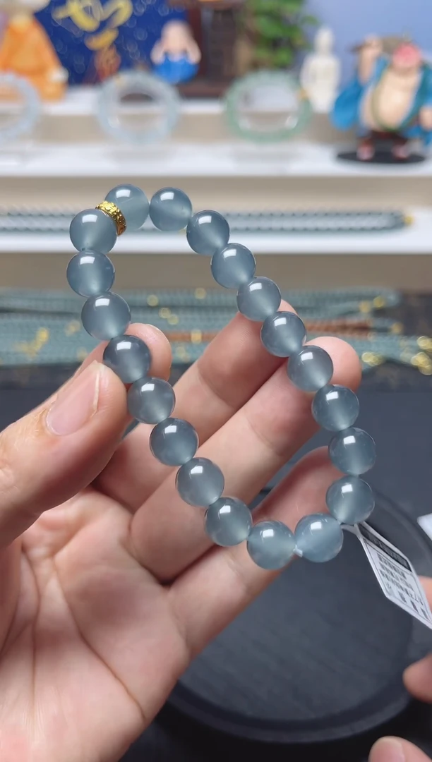 未镶嵌手串翡翠然危地马拉翡翠A货卡10左右