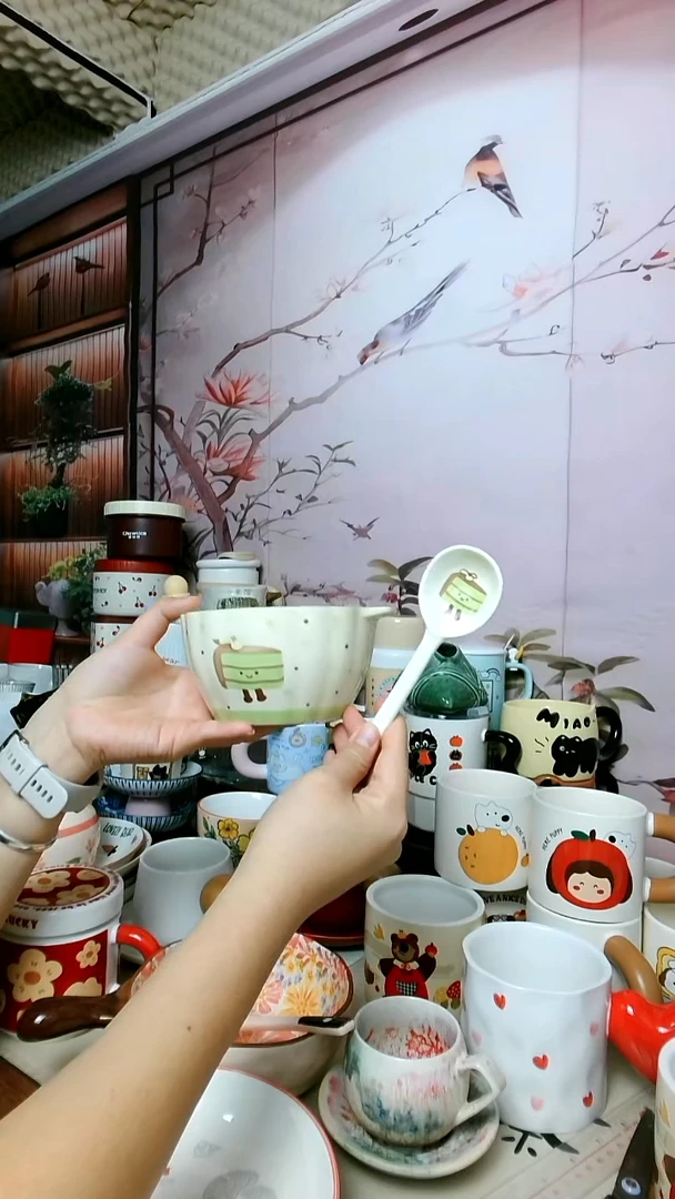 陶【直播福利】抹茶绿双耳碗