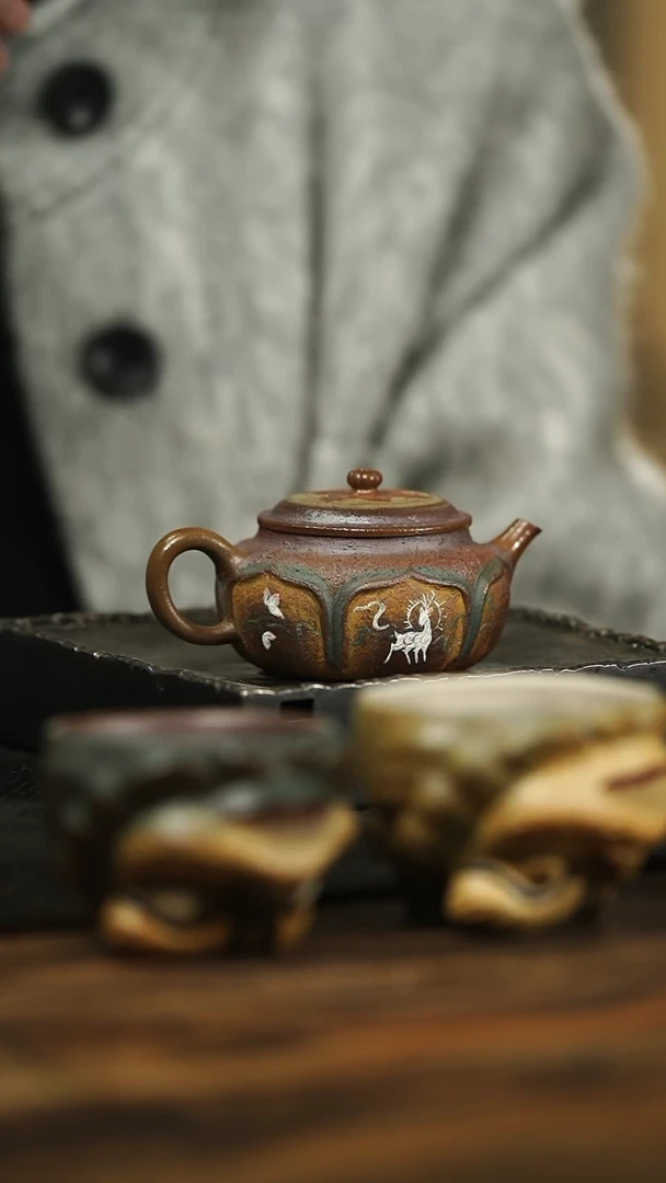 【闪购商品】紫砂茶杯60号紫砂柴烧