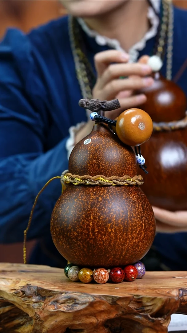 【闪购商品】328—光岳葫天然大漆酒葫芦不含漆珠