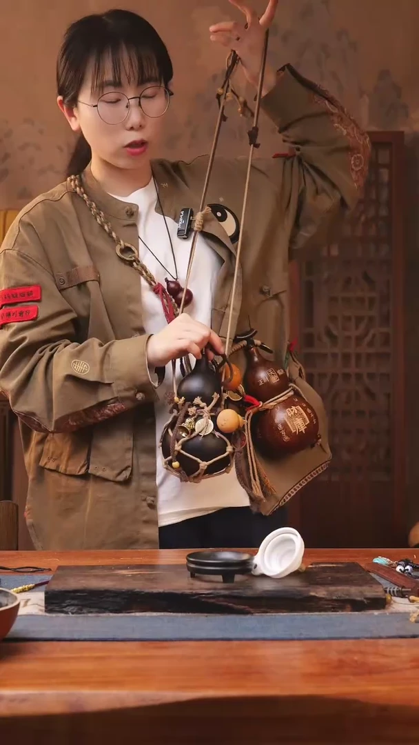 【闪购商品】465号精品大漆葫芦防腐防渗装饮料水茶酒