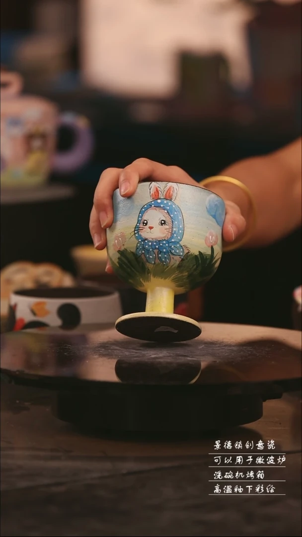 景德镇可爱设计师款陶瓷