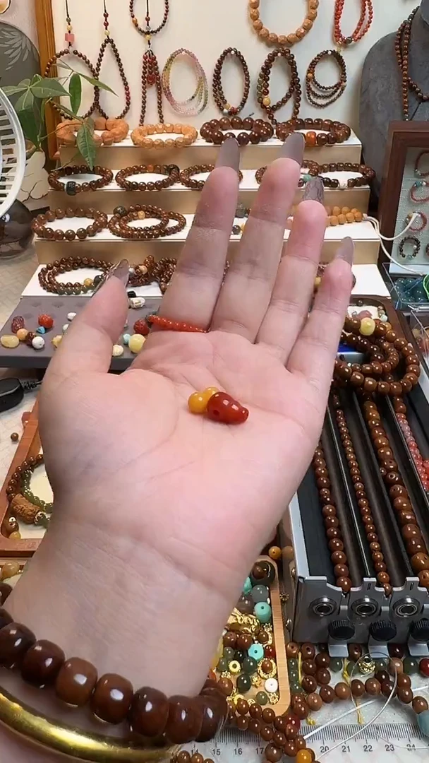 吊坠库克未镶嵌南红蜜蜡配件差价