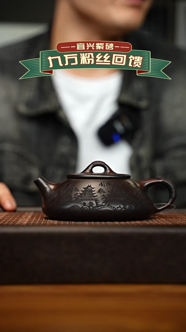 茶壶紫砂宜兴原矿 手工 紫砂壶容量280cc