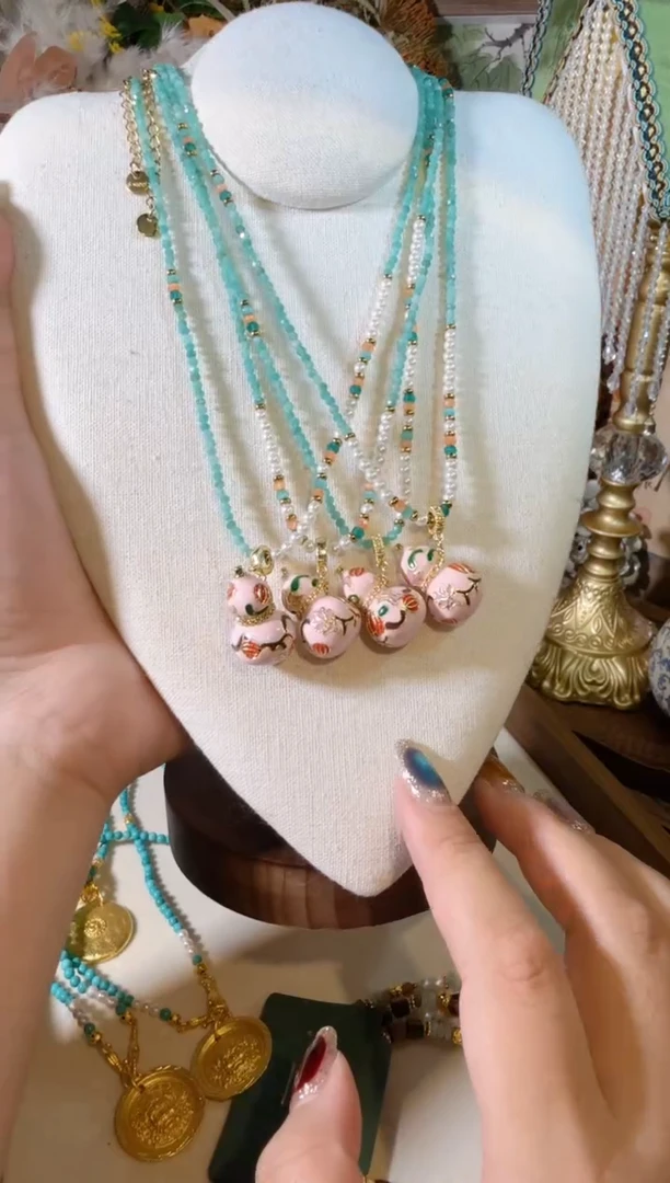 项链未镶嵌天河石023