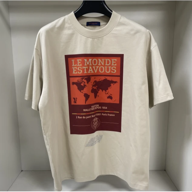 【绘尚D3黛仪6259】夏季宽松圆领潮流短袖T恤男女同款S256259