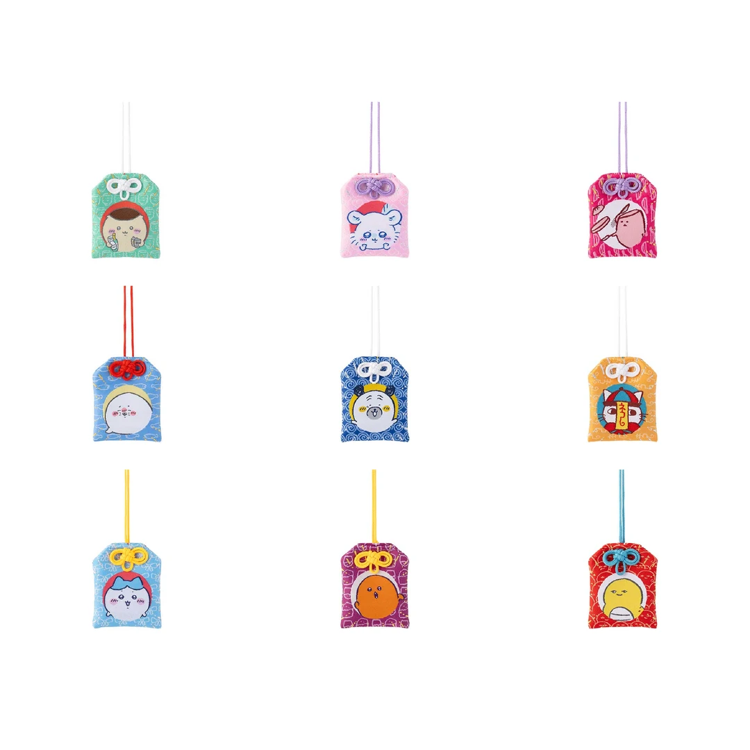 Chiikawa吉伊卡哇 招福御守挂件 阖家欢乐 一夜致富（直播间代拆）