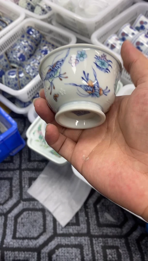 陶瓷景德茶具容量约80