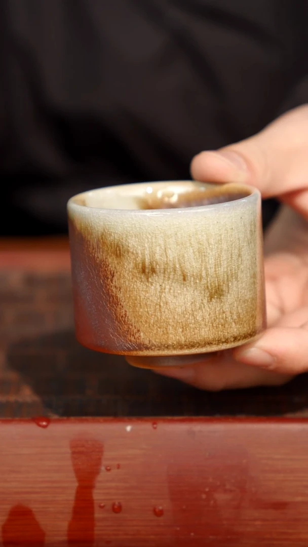 陶瓷奢瓷/瑞寅柴烧茶器（杯子）0589