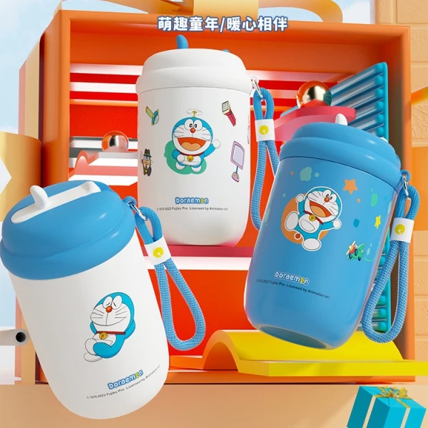 【哆啦A梦】联名儿童杯，高颜值材质又安全，自用款