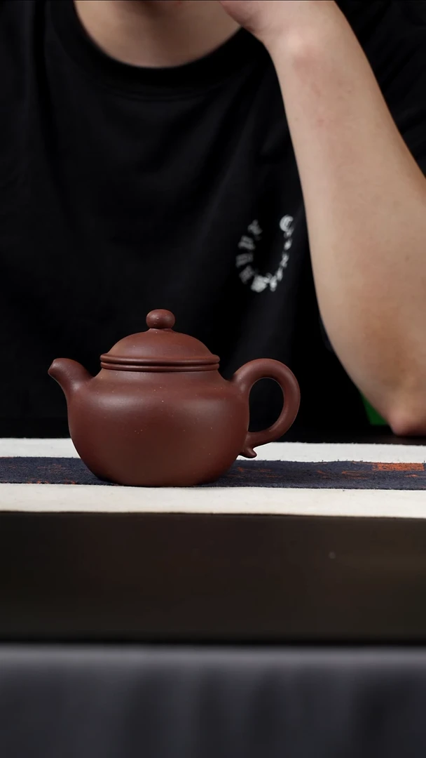 茶壶紫砂高砂紫泥古莲子