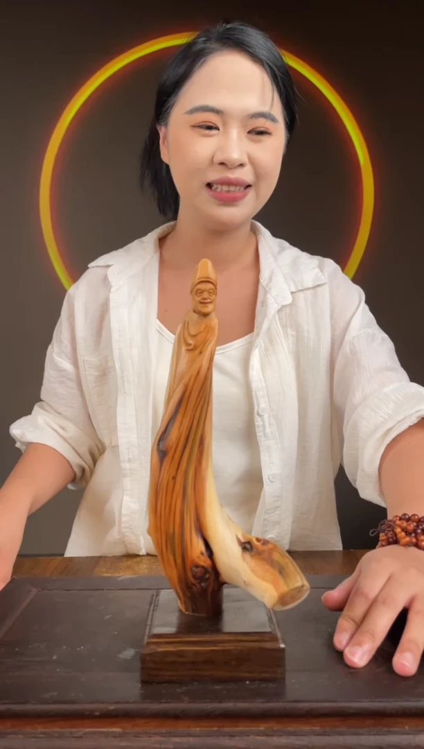 柏木（崖柏）手工摆件,先抢先得! 编号:78