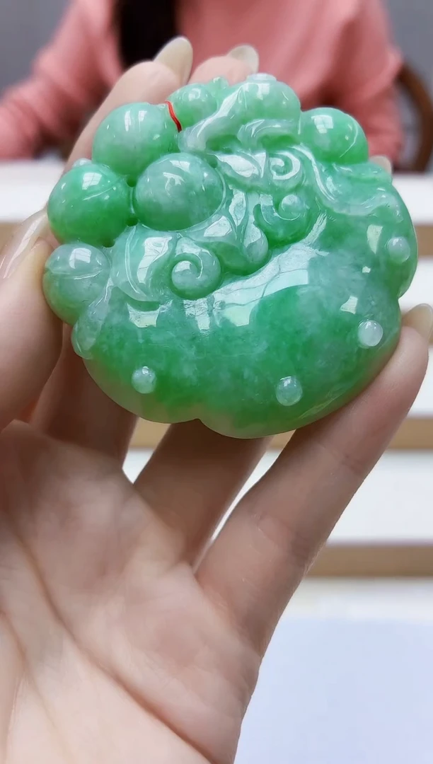 未镶嵌定制翡翠4852jw-毛货挂件42