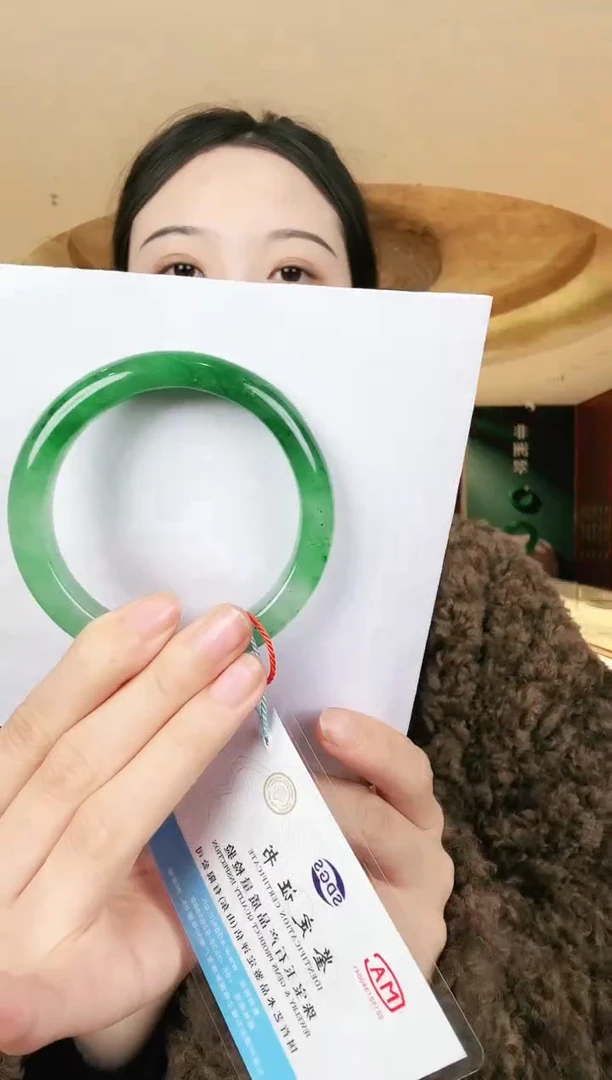 未镶嵌手镯石英质玉石英质玉（非洲翠）