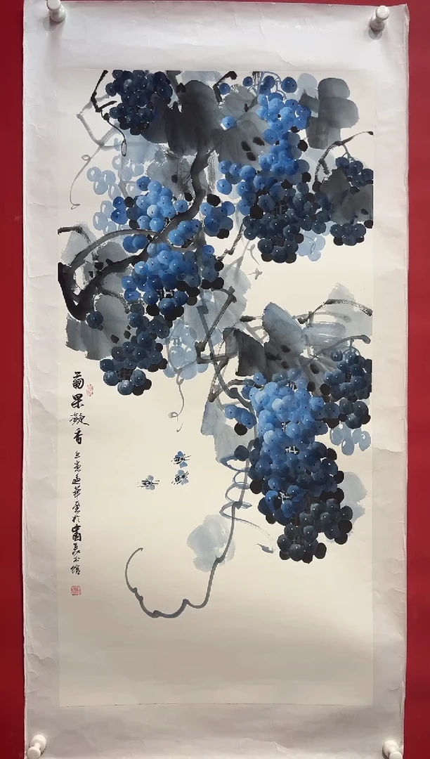 国画画家陆远华纯手绘原作