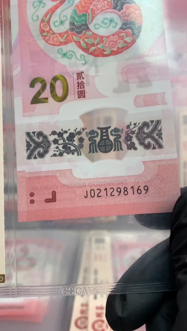 【闪购商品】塑料蛇钞 真钞【单张】8169