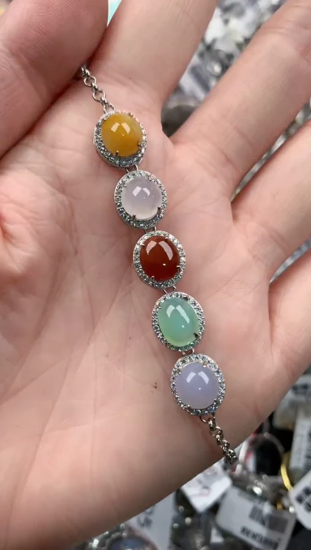 银S925镶嵌戒指翡翠11-11-11      9