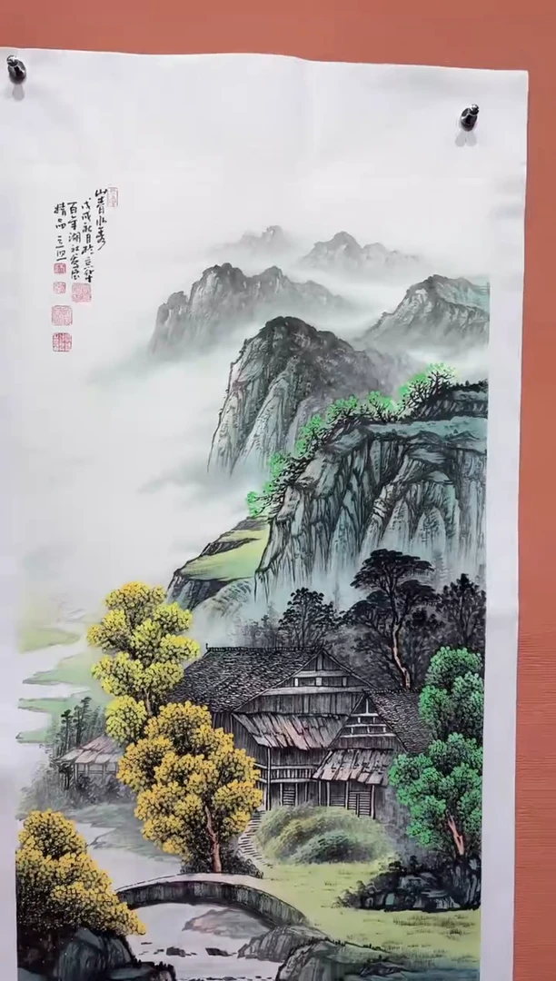 国画师立照老师国画作品